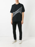 net print T-shirt 