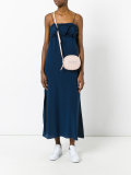 beaded trim clutch bag 