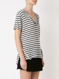 striped blouse