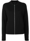 bomber-style cardigan