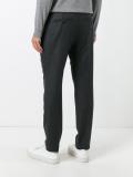 pleat detailing tailored trousers