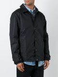 logo print sport jacket
