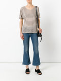striped knitted top