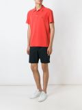 embroidered logo polo shirt