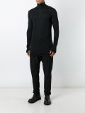turtleneck slim-fit sweater