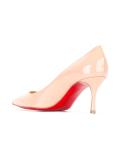 low heel pointed toe pumps