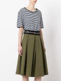 frayed waistband skirt