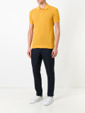 textured polo shirt