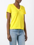 fringed trim T-shirt