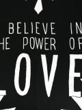 power of love印花围巾