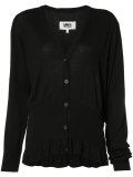 frill button-down blouse