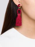 tassel clip-on earrings