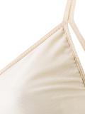 strappy triangle bra