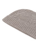 cable knit beanie