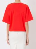 v-neck knit blouse