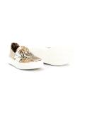leopard print slip-on sneakers