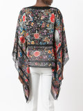 floral print blouse