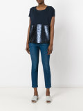 sequin panel top