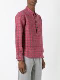 checked pattern  shirt