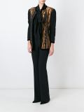 quilted front jacket