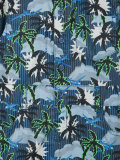 palm tree print romper 