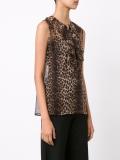'Popard' sleeveless blouse