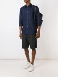 tailored contrast shirt