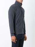 zipped cardigan