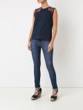 embroidered tank top