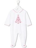 Christmas tree velour pyjamas