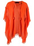 bouclé poncho