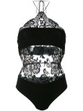 floral lace bodysuit