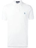 embroidered logo polo shirt 