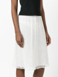 layered midi skirt 