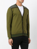 contrast cardigan