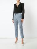 lace up blouse 