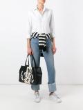 logo print tote