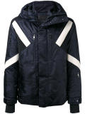 geometric padded jacket