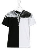 wing print T-shirt 