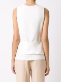 v-neck wrap blouse