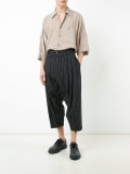 striped cropped pants 
