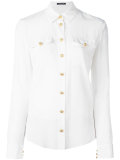 pocket front blouse