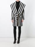 striped coat 