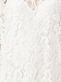 lace fringe trim dress 