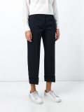 cropped tailored trousers