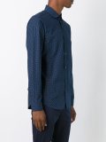 micro print shirt 
