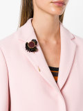 poppy brooch pin