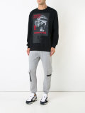 gorilla print sweatshirt