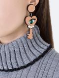 key motif earring