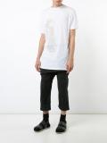 layered cropped trousers 